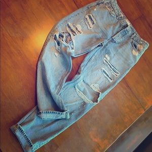 Topman buttonfly jeans.